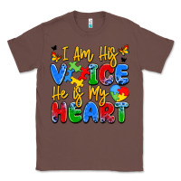 Chestnut i am his voice he is my heart Classic Tee - JahusDesignShop