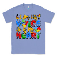 I Am His Voice He Is My Heart Classic Tee | Teevron