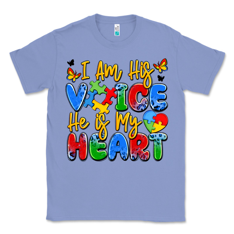I Am His Voice He Is My Heart Classic Tee by JahusDesignShop | Teevron