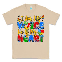 Mushroom i am his voice he is my heart Classic Tee - JahusDesignShop