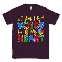 Plum i am his voice he is my heart Classic Tee - JahusDesignShop