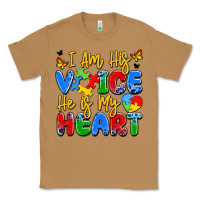 Toasted Coconut i am his voice he is my heart Classic Tee - JahusDesignShop