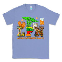 Colony Blue lpn juneteenth licensed practical nurse Classic Tee - AdoDesignShop
