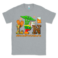 Heather Grey lpn juneteenth licensed practical nurse Classic Tee - AdoDesignShop