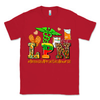 Red lpn juneteenth licensed practical nurse Classic Tee - AdoDesignShop