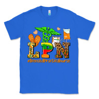 True Royal lpn juneteenth licensed practical nurse Classic Tee - AdoDesignShop