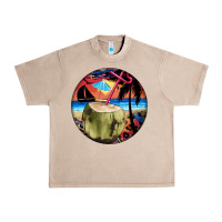 French Oak coconut drink colorful leopard Urban Heavy Tee - BarkalooDesign