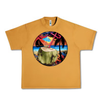 Peanut Butter coconut drink colorful leopard Urban Heavy Tee - BarkalooDesign
