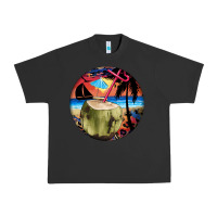 Pigment Black coconut drink colorful leopard Urban Heavy Tee - BarkalooDesign