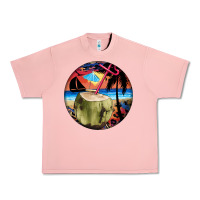 Salmon coconut drink colorful leopard Urban Heavy Tee - BarkalooDesign