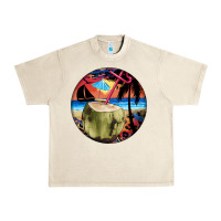 Sandshell coconut drink colorful leopard Urban Heavy Tee - BarkalooDesign