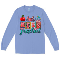 Colony Blue little miss preschool Long Sleeve Tee - AdoDesignShop