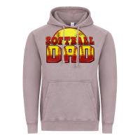 Vintage Zinc softball dad Vintage Hoodie - Zillion Design Studio