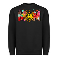 Black summer mom Heavyweight Sweatshirt - Zillion Design Studio