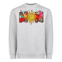 Heather Grey summer mom Heavyweight Sweatshirt - Zillion Design Studio