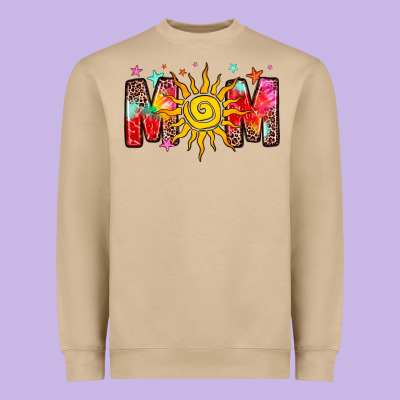 Summer Mom Heavyweight Sweatshirt Designed By Zillion Design Studio