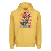 Antique Gold He Is Risen Easter Premium Hoodie - BundleAndBundleShop