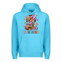 Ocean Blue He Is Risen Easter Premium Hoodie - BundleAndBundleShop