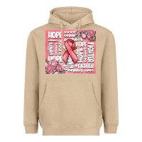 Mushroom cancer words Heavyweight Hoodie - MaliasSmallBusiness