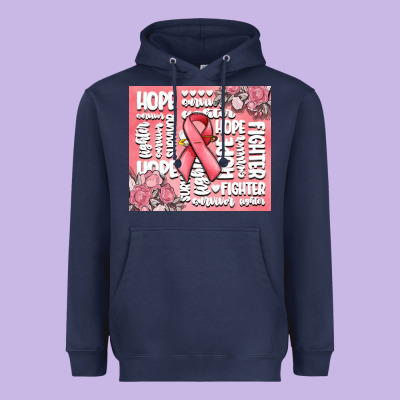 Cancer Words Heavyweight Hoodie Designed By Maliassmallbusiness