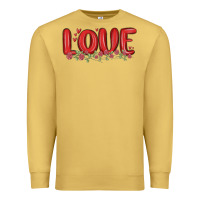 Antique Gold love valentine s day Premium Sweatshirt - MaliasSmallBusiness