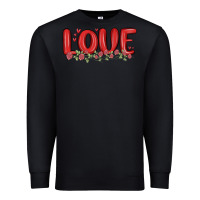 Black love valentine s day Premium Sweatshirt - MaliasSmallBusiness