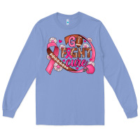 Colony Blue breast cancer go fight cure football Long Sleeve Tee - JahusDesignShop
