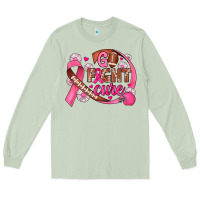 Matcha breast cancer go fight cure football Long Sleeve Tee - JahusDesignShop