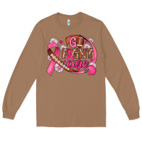 Toasted Coconut breast cancer go fight cure football Long Sleeve Tee - JahusDesignShop