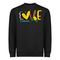 Black love summer lemon Heavyweight Sweatshirt - Zillion Design Studio