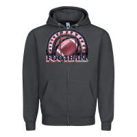 Smoke football rainbow Zipper Hoodie - JahusDesignShop