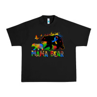 Black mama bear autism Urban Heavy Tee - Zillion Design Studio