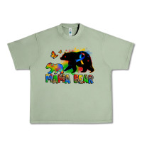Mama Bear Autism Urban Heavy Tee | Teevron