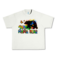 Pistachio mama bear autism Urban Heavy Tee - Zillion Design Studio