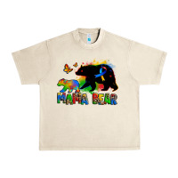Sandshell mama bear autism Urban Heavy Tee - Zillion Design Studio