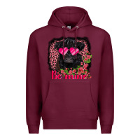 Burgundy be mine belted galloway Premium Hoodie - AdoDesignShop