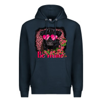 Navy be mine belted galloway Premium Hoodie - AdoDesignShop