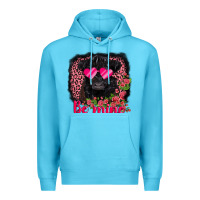 Ocean Blue be mine belted galloway Premium Hoodie - AdoDesignShop