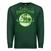 Sports Green lucky world tour st. patrick's day Premium Sweatshirt - MaliasSmallBusiness