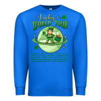 True Royal lucky world tour st. patrick's day Premium Sweatshirt - MaliasSmallBusiness