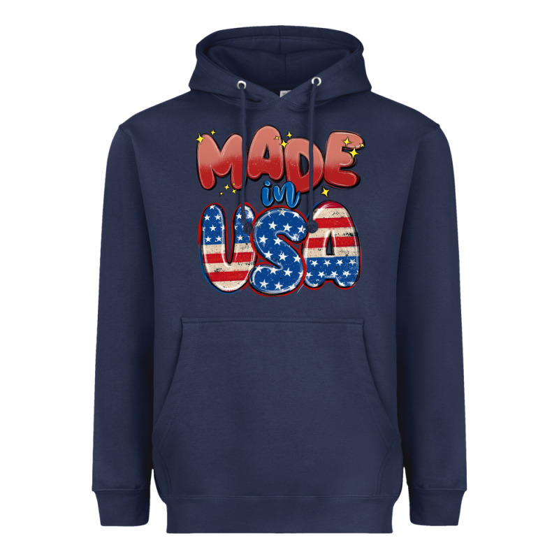 Made In Usa Heavyweight Hoodie by MaliasSmallBusiness | Teevron