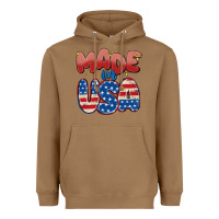 Toasted Coconut made in usa Heavyweight Hoodie - MaliasSmallBusiness