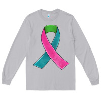 Moon Dust metastatic breast cancer ribbon Long Sleeve Tee - JahusDesignShop
