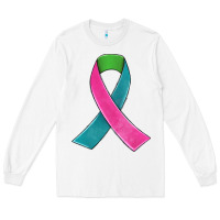 Metastatic Breast Cancer Ribbon Long Sleeve Tee | Teevron