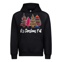 Black Merry Christmas Pine Tree Urban Hoodie - Bettercallsaul