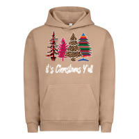 Pigment Burro Merry Christmas Pine Tree Urban Hoodie - Bettercallsaul