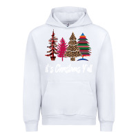 White Merry Christmas Pine Tree Urban Hoodie - Bettercallsaul