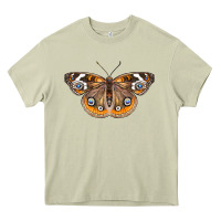 Mossy Common Buckeye Butterfly Heavy Core Tee - LillyAllenDesigns