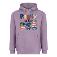 Lavender party in the usa Heavyweight Hoodie - MaliasSmallBusiness