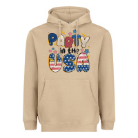 Mushroom party in the usa Heavyweight Hoodie - MaliasSmallBusiness
